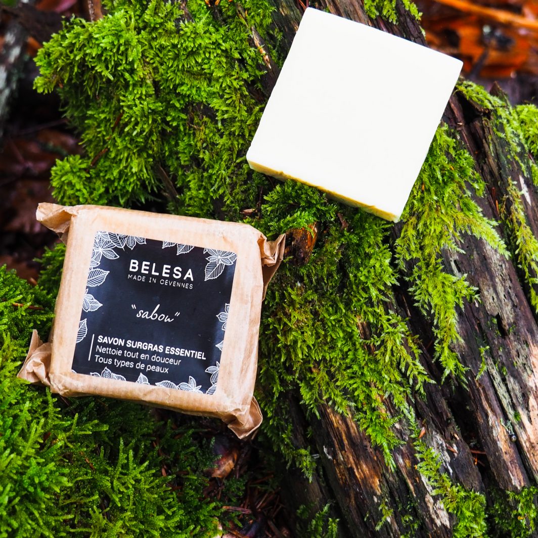 ANTI GASPILLAGE Savon surgras "Amande-Lavande" essentiel "Sabou" - 90g