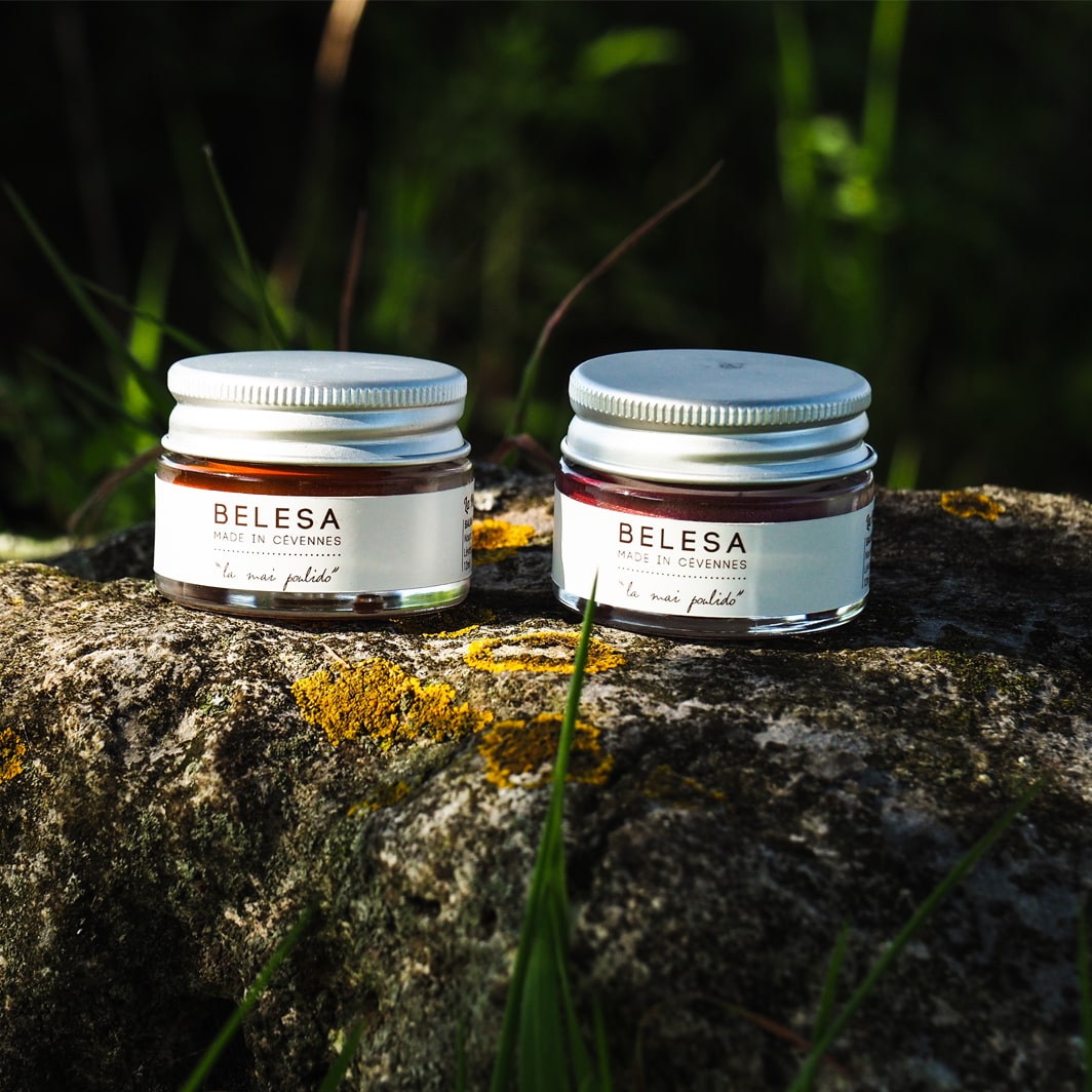 Anti gaspillage Baume Eclat de Rose ou Eclat d'Abricot La Petite Cévenole « La Mai Poulido »- 12ml-