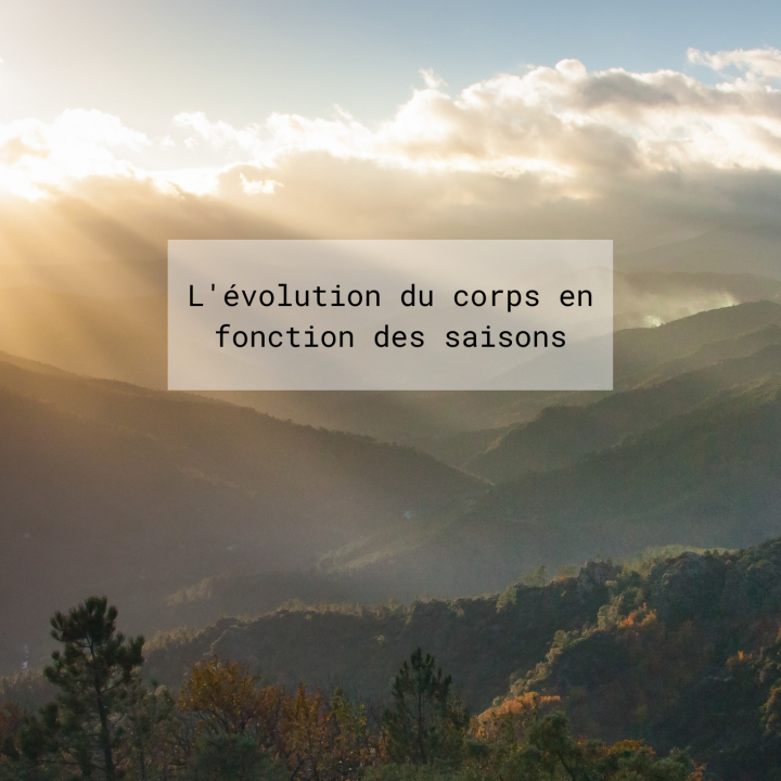 L'évolution du corps en fonction des saisons