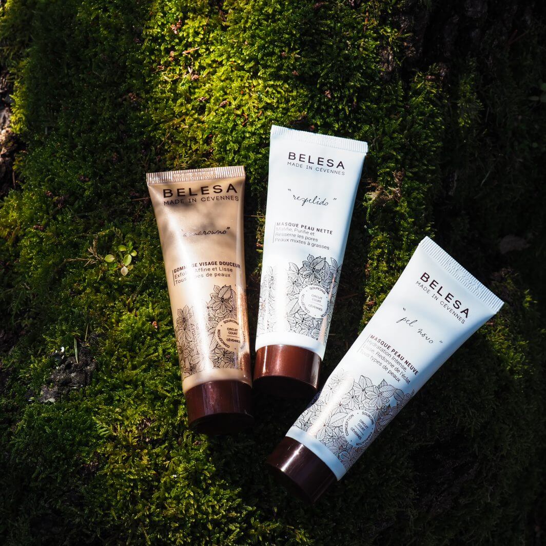 Gommages, masques et exfoliants visage naturels